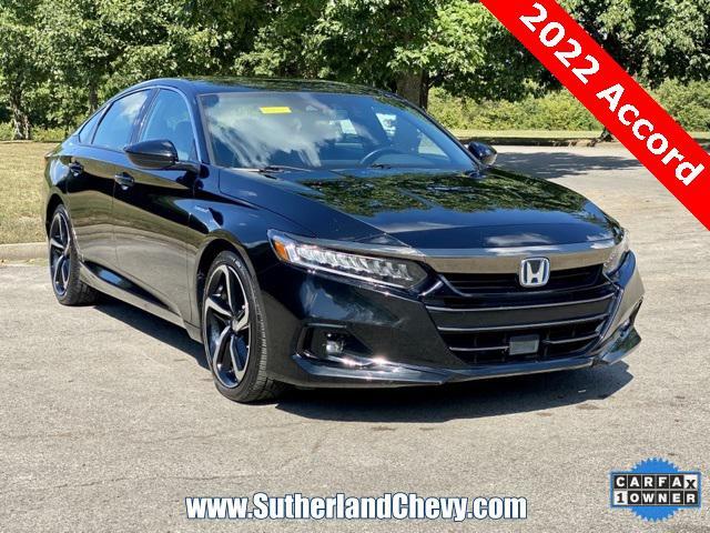 used 2022 Honda Accord Hybrid car, priced at $24,538