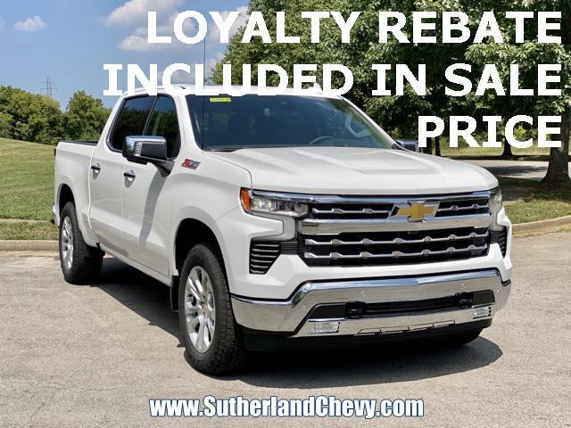 new 2024 Chevrolet Silverado 1500 car, priced at $57,535