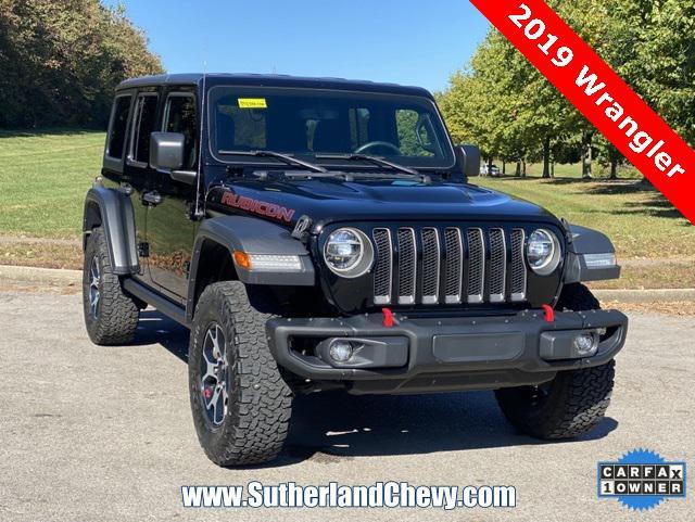 used 2019 Jeep Wrangler Unlimited car, priced at $35,888