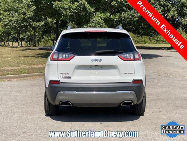 used 2021 Jeep Cherokee car, priced at $21,988