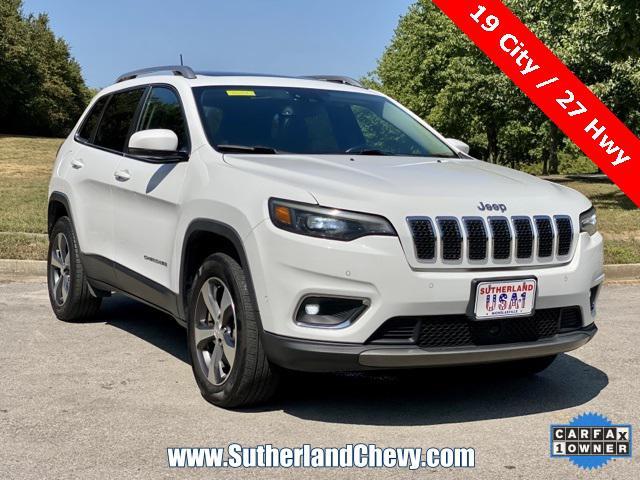 used 2021 Jeep Cherokee car, priced at $21,988