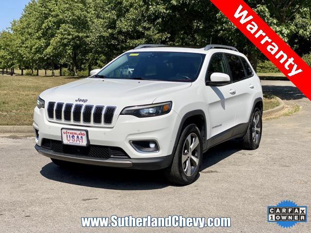 used 2021 Jeep Cherokee car, priced at $21,988