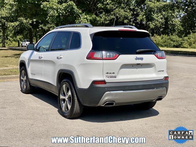 used 2021 Jeep Cherokee car, priced at $21,988