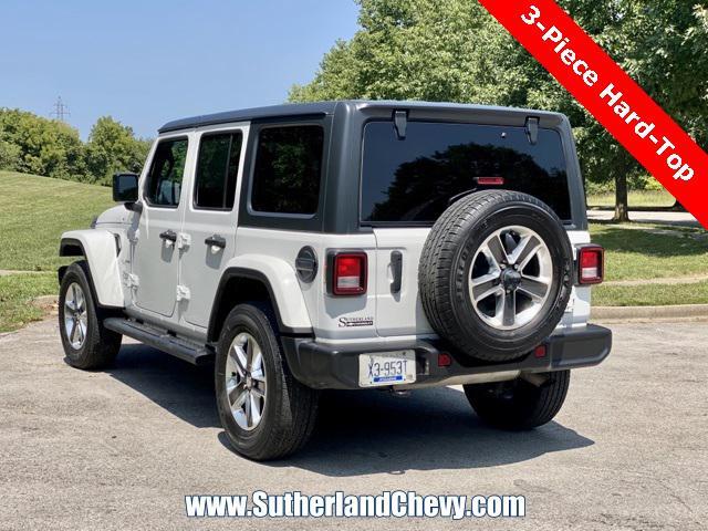 used 2021 Jeep Wrangler Unlimited car, priced at $30,778