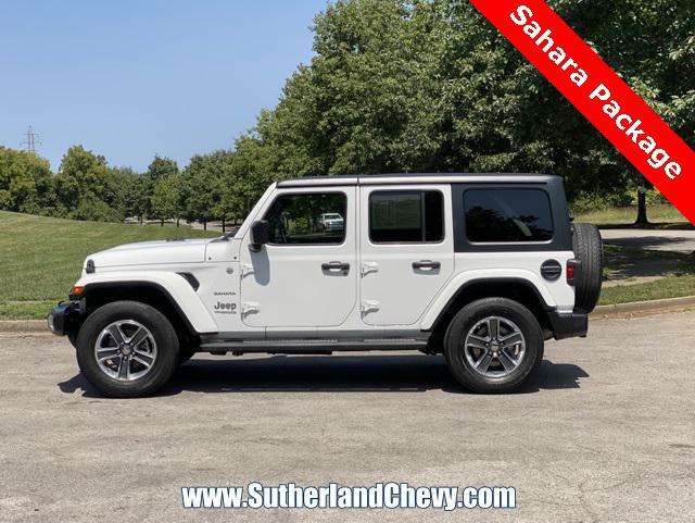 used 2021 Jeep Wrangler Unlimited car, priced at $30,778