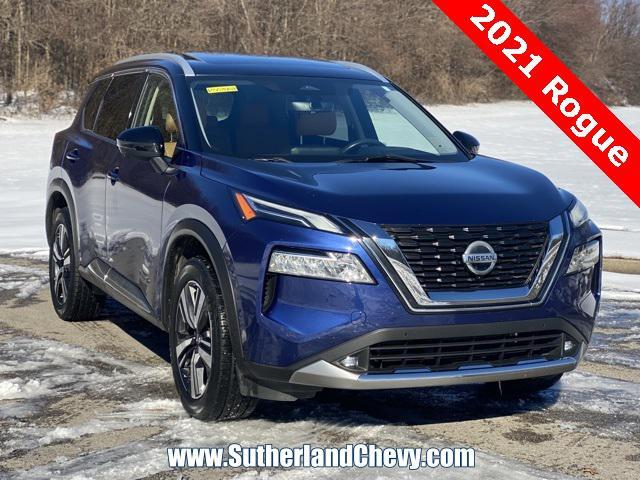 used 2021 Nissan Rogue car, priced at $22,798