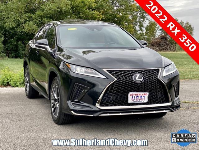 used 2022 Lexus RX 350 car, priced at $44,498