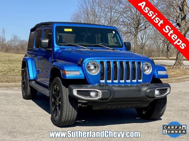 used 2021 Jeep Wrangler Unlimited 4xe car, priced at $29,988