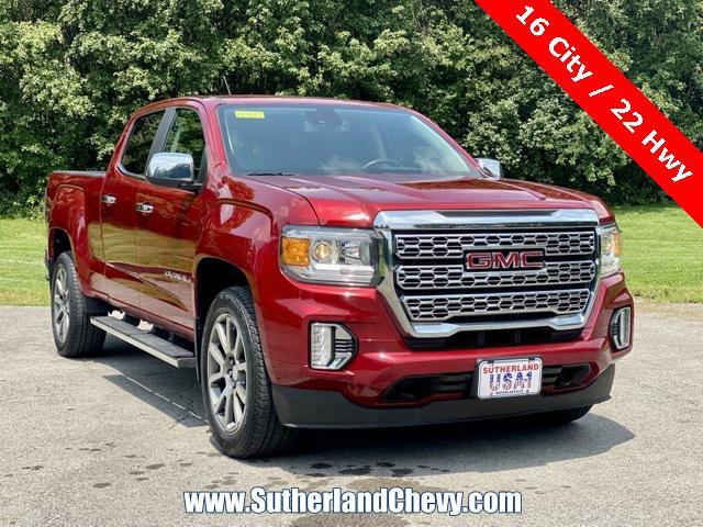 used 2021 GMC Canyon car, priced at $31,998