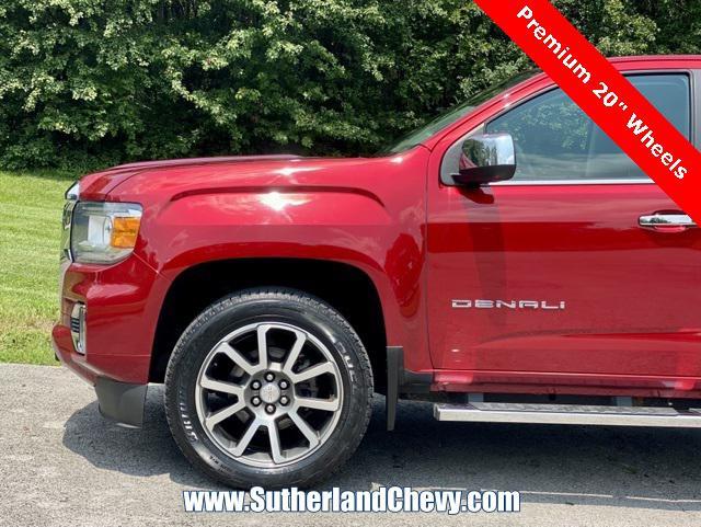 used 2021 GMC Canyon car, priced at $31,998