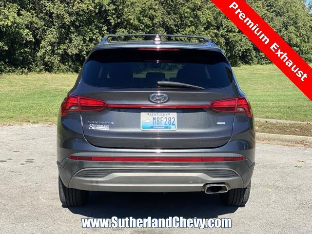 used 2021 Hyundai Santa Fe car, priced at $14,728