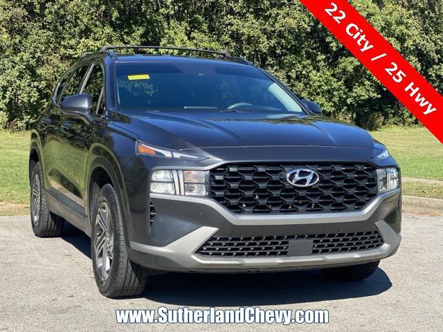 used 2021 Hyundai Santa Fe car, priced at $14,728