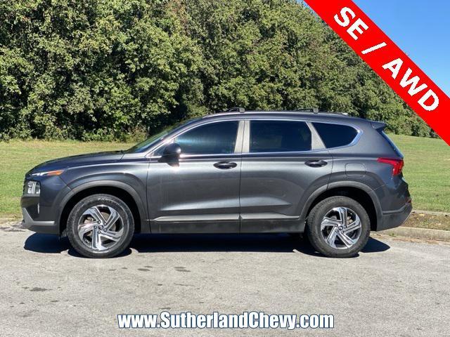 used 2021 Hyundai Santa Fe car, priced at $14,728