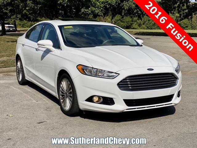 used 2016 Ford Fusion car, priced at $8,988