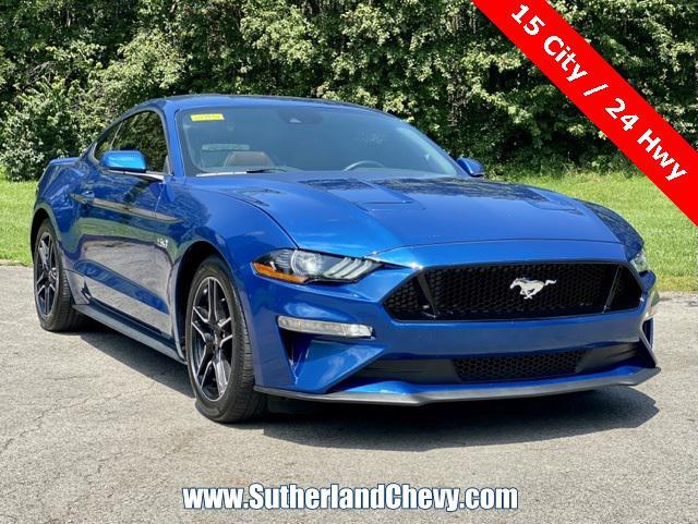 used 2022 Ford Mustang car, priced at $40,828