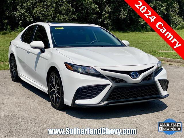 used 2024 Toyota Camry Hybrid car, priced at $27,698