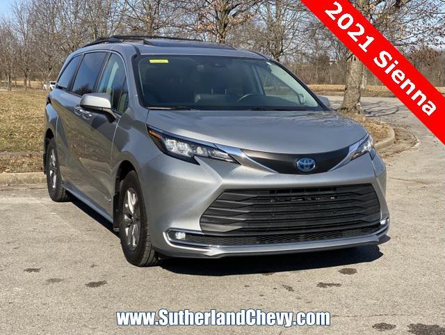 used 2021 Toyota Sienna car, priced at $38,998