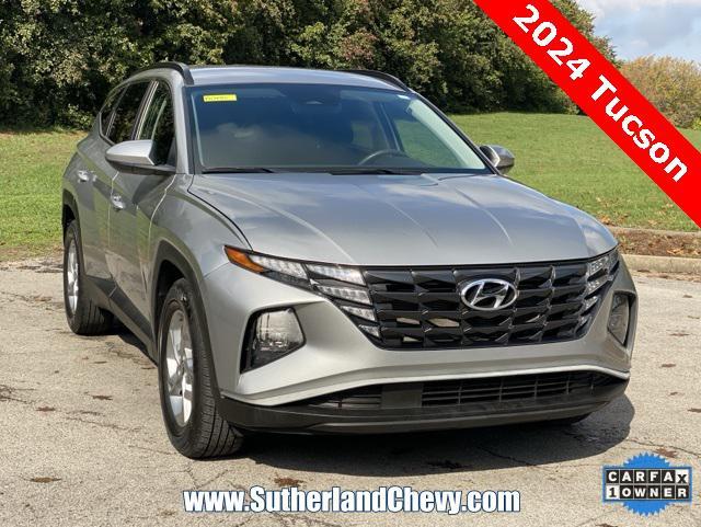 used 2024 Hyundai Tucson car, priced at $19,378