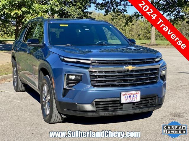 used 2024 Chevrolet Traverse car, priced at $38,498