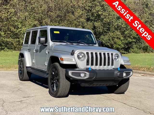 used 2023 Jeep Wrangler 4xe car, priced at $35,768