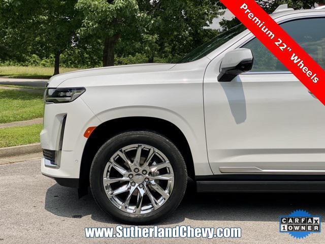 used 2023 Cadillac Escalade car, priced at $68,998