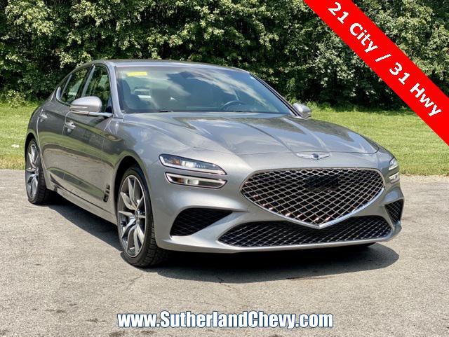 used 2023 Genesis G70 car, priced at $28,598