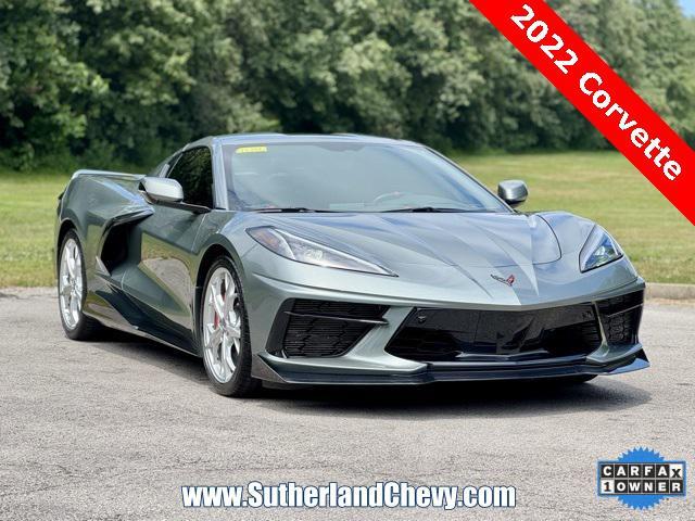used 2022 Chevrolet Corvette car, priced at $69,598