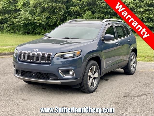 used 2021 Jeep Cherokee car, priced at $24,278