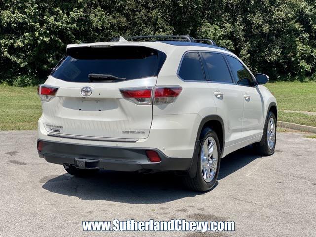 used 2015 Toyota Highlander car, priced at $15,698