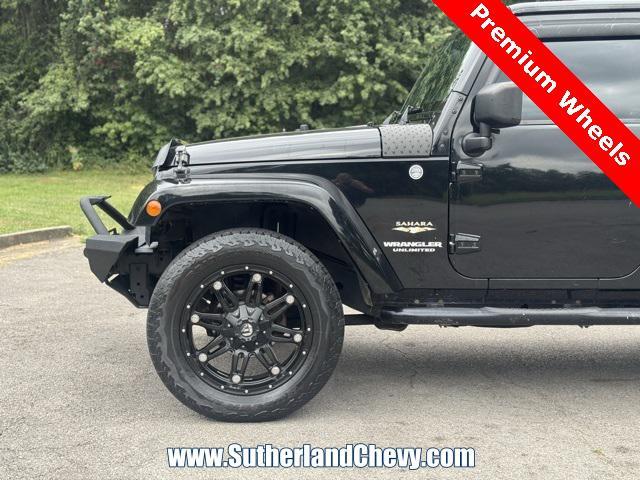 used 2013 Jeep Wrangler Unlimited car, priced at $9,988