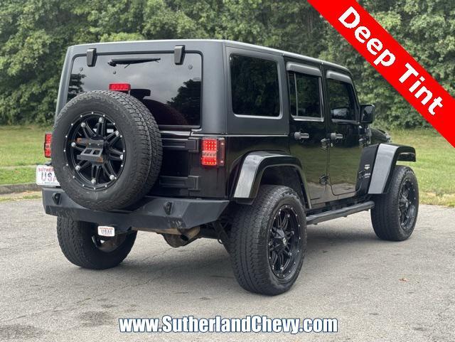 used 2013 Jeep Wrangler Unlimited car, priced at $9,988