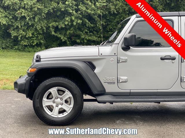 used 2020 Jeep Wrangler Unlimited car, priced at $23,458