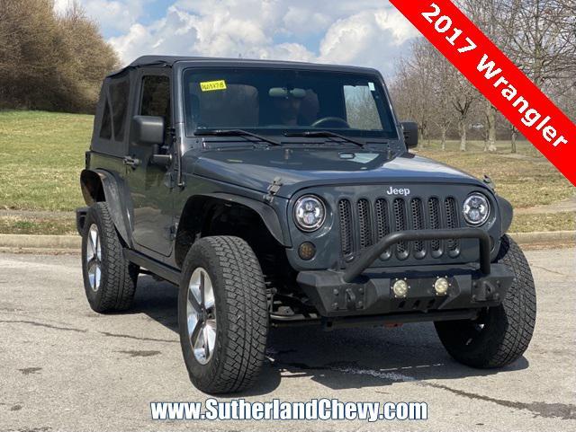 used 2017 Jeep Wrangler car, priced at $17,986