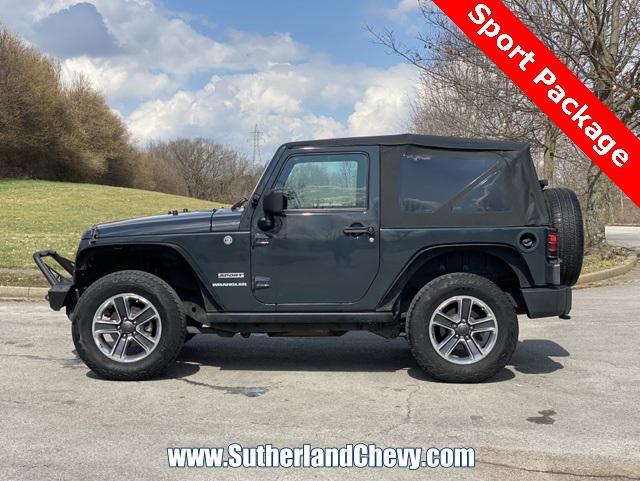 used 2017 Jeep Wrangler car, priced at $17,986