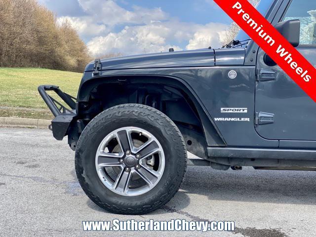 used 2017 Jeep Wrangler car, priced at $17,986