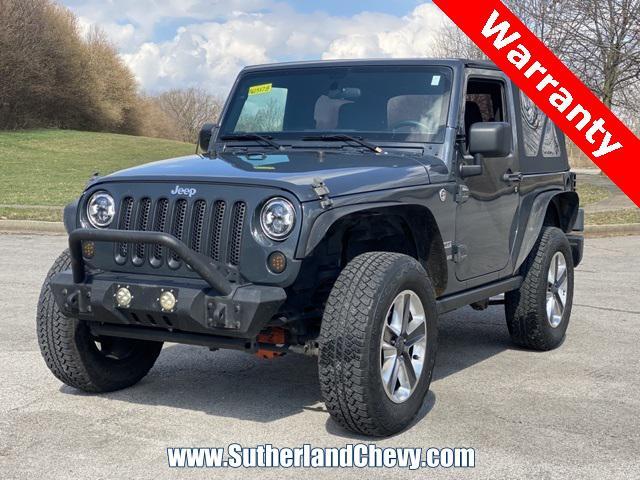 used 2017 Jeep Wrangler car, priced at $17,986