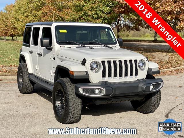 used 2018 Jeep Wrangler Unlimited car, priced at $23,998