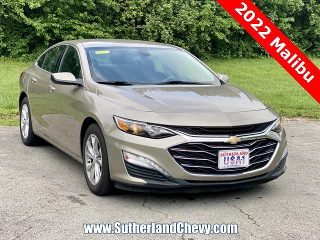 used 2022 Chevrolet Malibu car, priced at $16,998