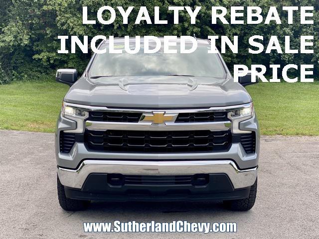 new 2025 Chevrolet Silverado 1500 car, priced at $55,655