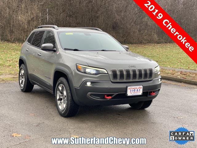 used 2019 Jeep Cherokee car, priced at $16,698