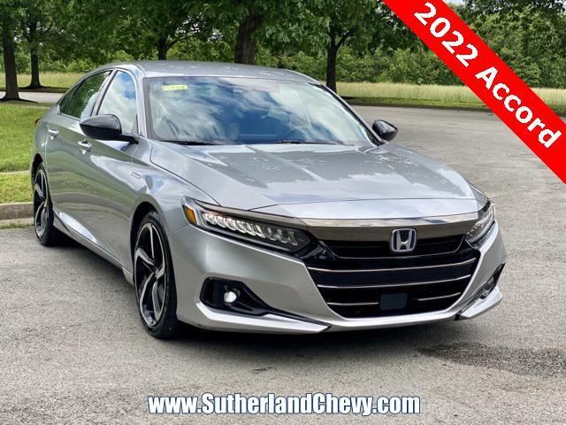 used 2022 Honda Accord Hybrid car, priced at $19,948