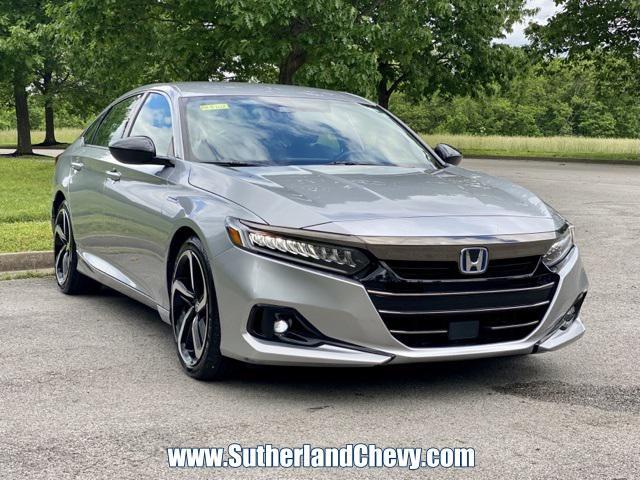 used 2022 Honda Accord Hybrid car, priced at $21,498