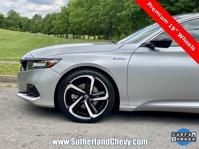 used 2022 Honda Accord Hybrid car, priced at $19,948