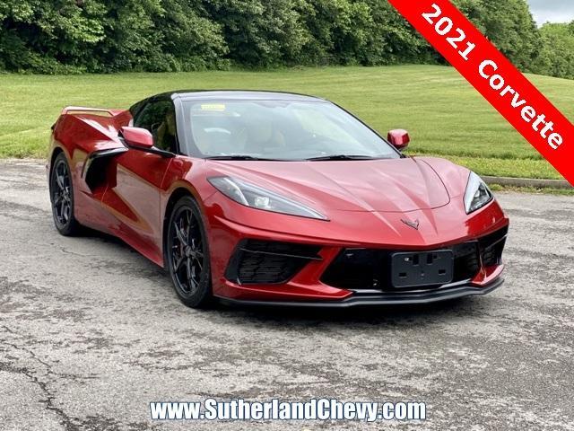 used 2021 Chevrolet Corvette car, priced at $82,998