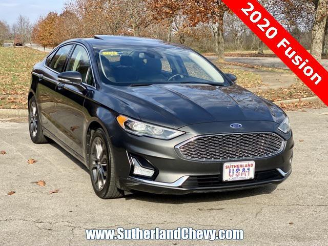 used 2020 Ford Fusion car, priced at $16,398