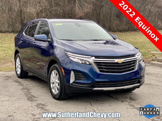 used 2022 Chevrolet Equinox car, priced at $21,398