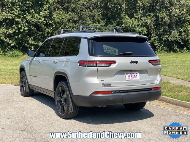 used 2021 Jeep Grand Cherokee L car, priced at $28,398