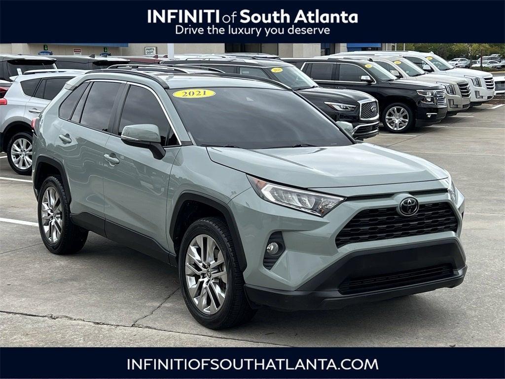 used 2021 Toyota RAV4 car, priced at $22,996