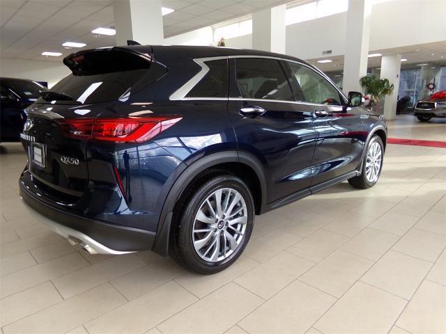 new 2025 INFINITI QX50 car, priced at $44,585