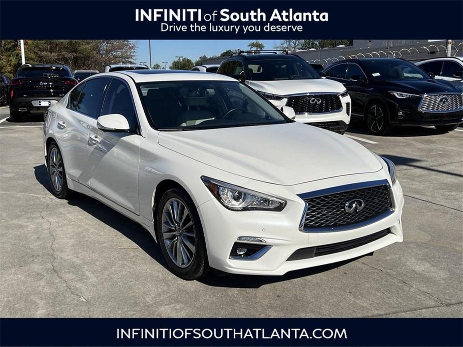 used 2022 INFINITI Q50 car, priced at $29,888